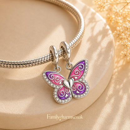Always my Sister Forever my Friend Sterling Silver Charm Hallmarked S925 for Charm Bracelet and Necklace