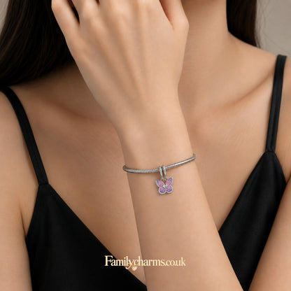Always my Sister Forever my Friend Sterling Silver Charm Hallmarked S925 for Charm Bracelet and Necklace