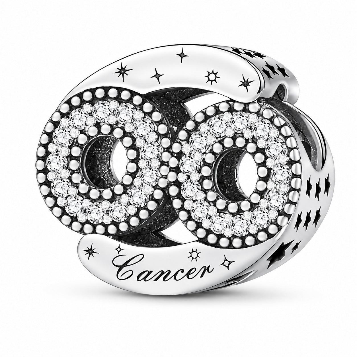 Zodiac Sign Sterling Silver Charm Hallmarked S925 for Charm Bracelet and Necklace