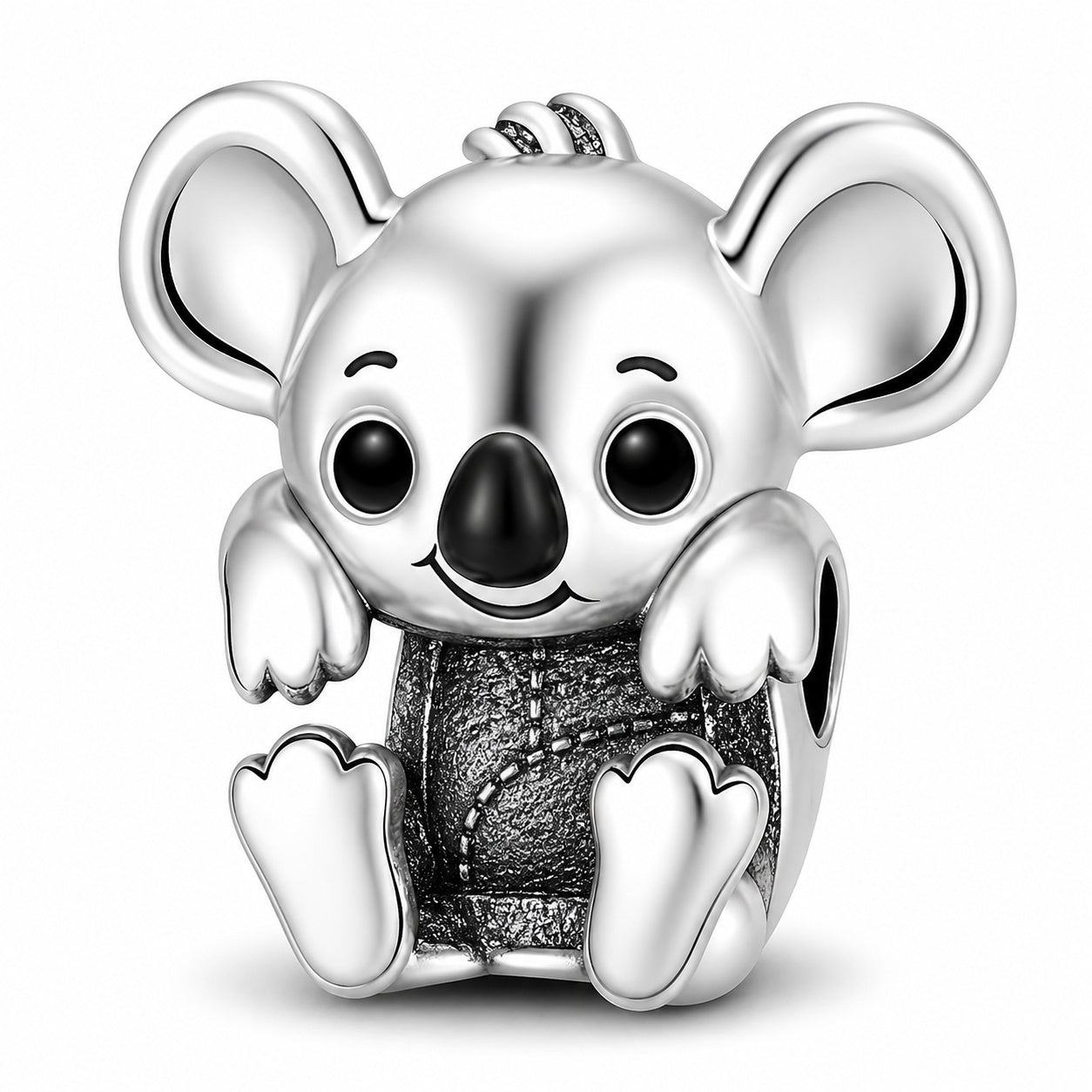 Cute Koala Charm Hallmarked S925 for Charm Bracelet and Necklace