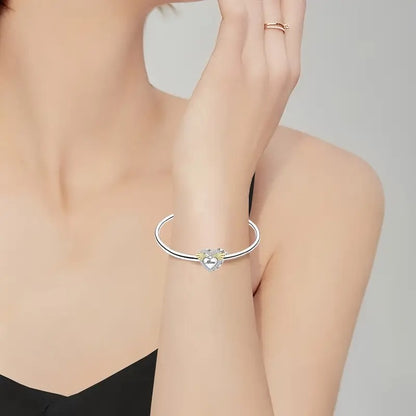 My Mom My Angel Sterling Silver Charm Hallmarked S925 for Charm Bracelet and Necklace